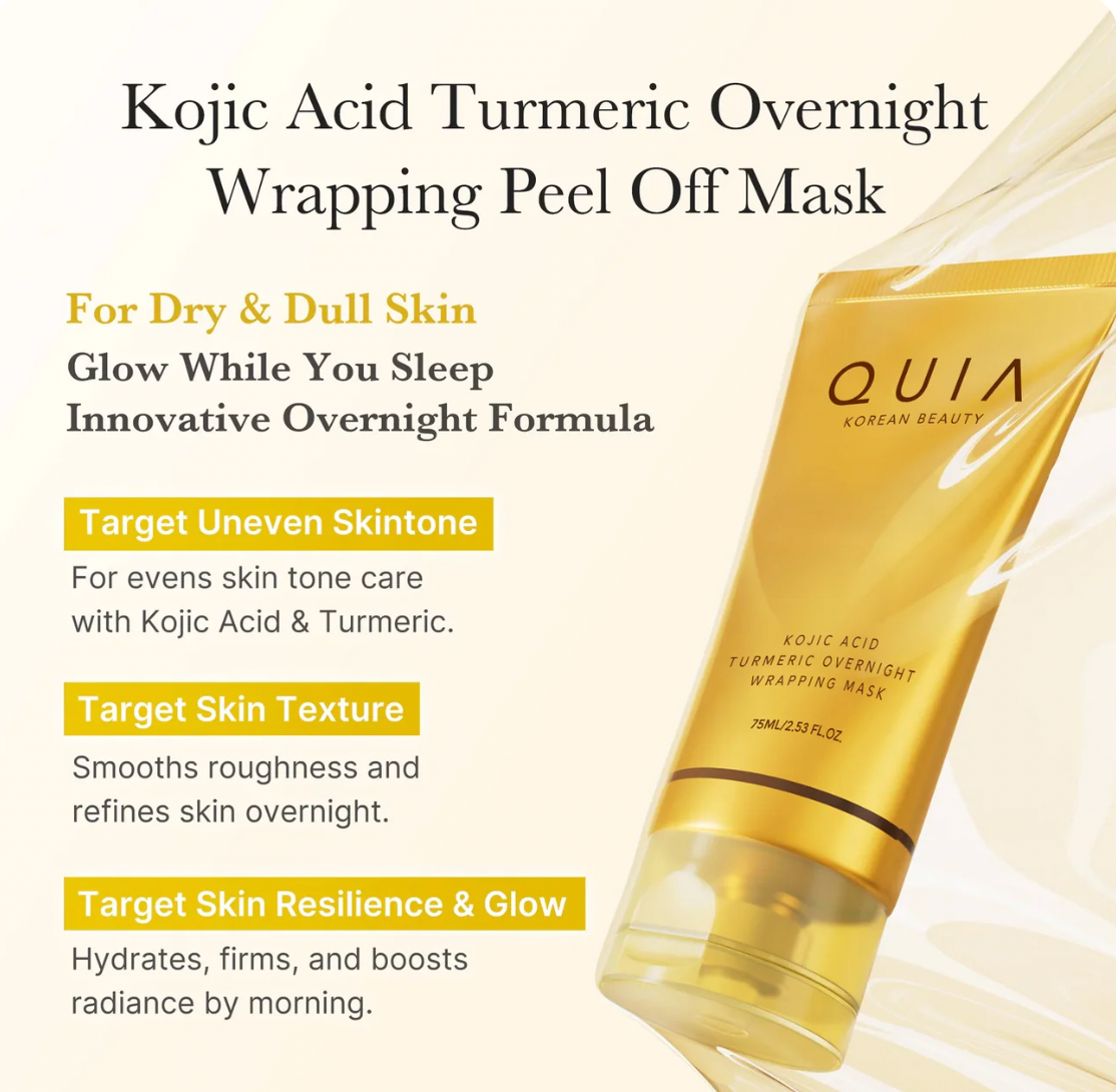 Kojic Acid Turmeric Night Wrapping Mask